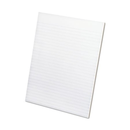 Ampad/ Of Amercn Pd&Ppr Ampad, GLUE TOP PADS, NARROW RULE, 8.5 X 11, WHITE, 50 SHEETS, DOZEN 21118